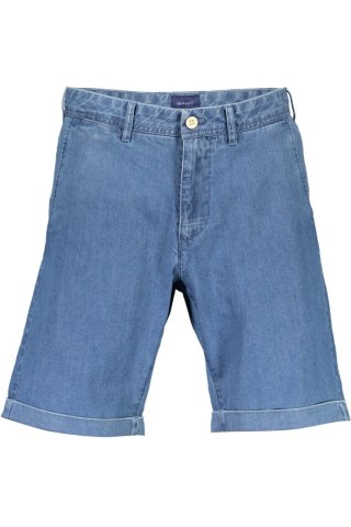 NIEBIESKIE MĘSKIE BERMUDY GANT (Azzurro)