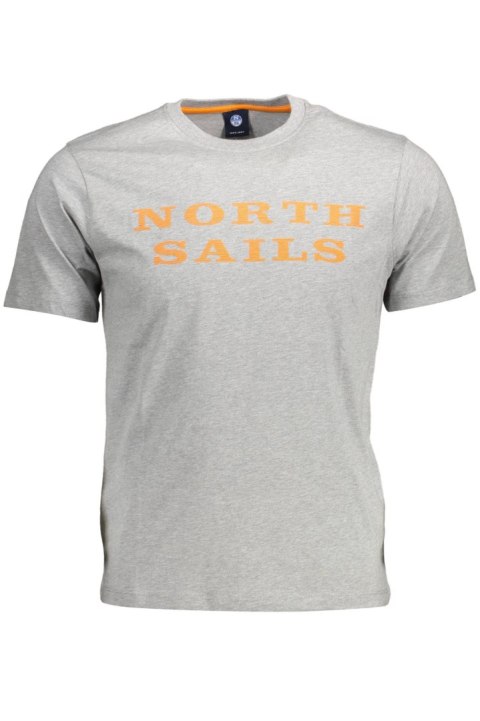 T-SHIRT MĘSKI Z KRÓTKIM RĘKAWEM NORTH SAILS SZARY (Grigio)