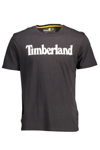 T-SHIRT MĘSKI Z KRÓTKIM RĘKAWEM TIMBERLAND CZARNY (Nero)