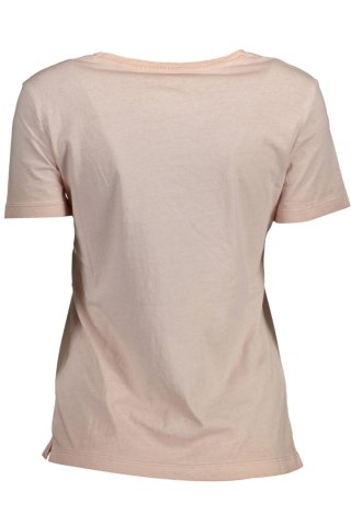 T-SHIRT Z KRÓTKIM RĘKAWEM GUESS JEANS RÓŻOWY (Rosa)