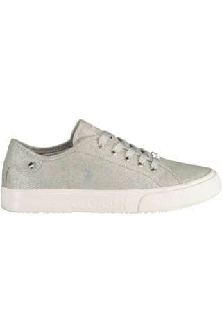 US POLO ASN. BUTY SPORTOWE DAMSKIE SREBRNE (Argento)