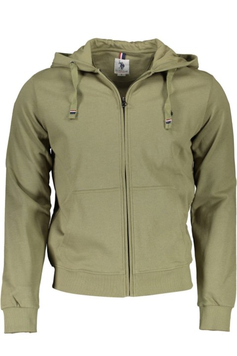 ZIELONA MĘSKA BLUZA Z ZAMKIEM US POLO (Verde) ZIELONA MĘSKA BLUZA Z ZAMKIEM US POLO (Verde)