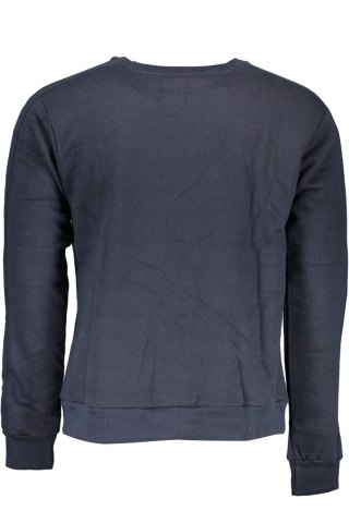 BLUZA GIAN MARCO VENTURI BEZ ZAMKA MĘSKA NIEBIESKA (Blu)