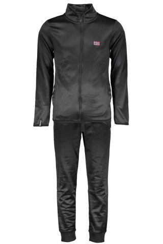 BLUZA NORWEGIA 1963 Z ZAMKIEM MĘSKA CZARNA (Nero)