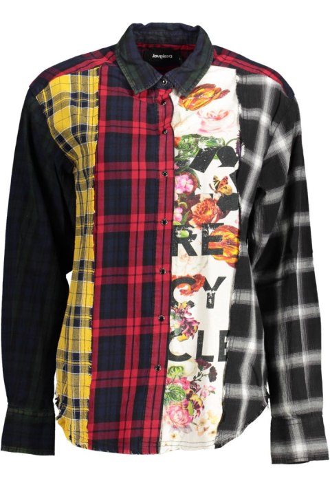 DESIGUAL KOSZULA Z DŁUGIM RĘKAWEM CZARNY CZARNY (Nero) DESIGUAL KOSZULA Z DŁUGIM RĘKAWEM CZARNY CZARNY (Nero)