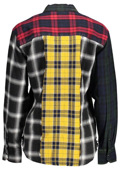 DESIGUAL KOSZULA Z DŁUGIM RĘKAWEM CZARNY CZARNY (Nero) DESIGUAL KOSZULA Z DŁUGIM RĘKAWEM CZARNY CZARNY (Nero)