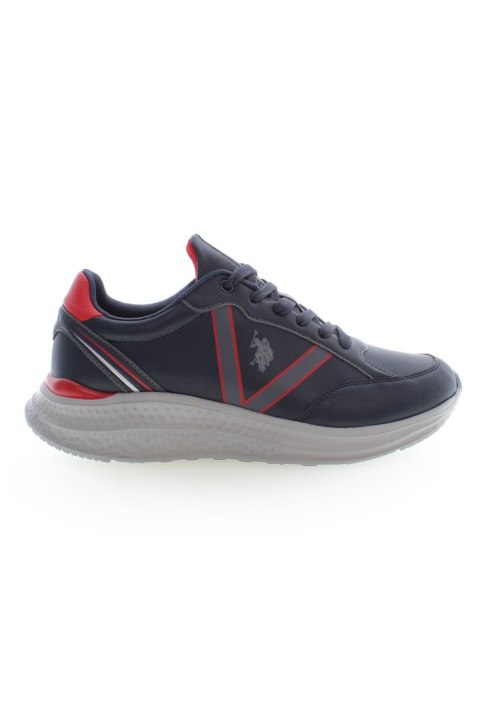 NIEBIESKIE MĘSKIE BUTY SPORTOWE US POLO NAJLEPSZA CENA (Blu)
