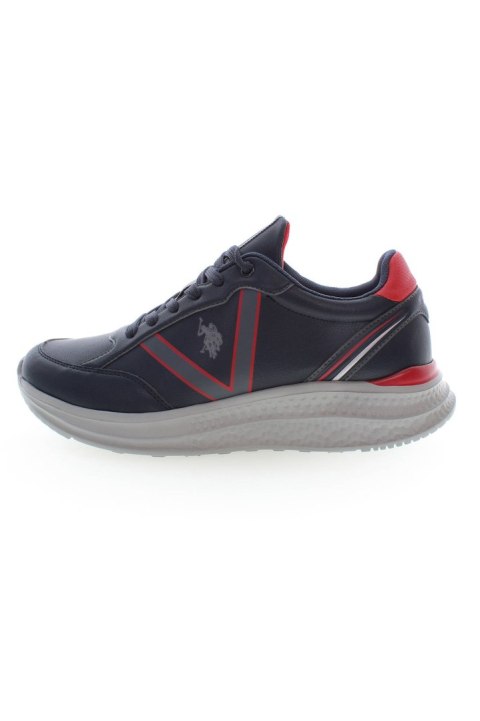 NIEBIESKIE MĘSKIE BUTY SPORTOWE US POLO NAJLEPSZA CENA (Blu)