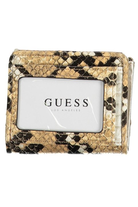 PORTFEL GUESS JEANS BEŻOWY DAMSKI (Beige)