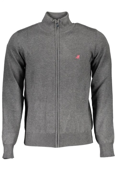 SZARY KARDIGAN US GRAND POLO MĘSKI (Grigio) SZARY KARDIGAN US GRAND POLO MĘSKI (Grigio)