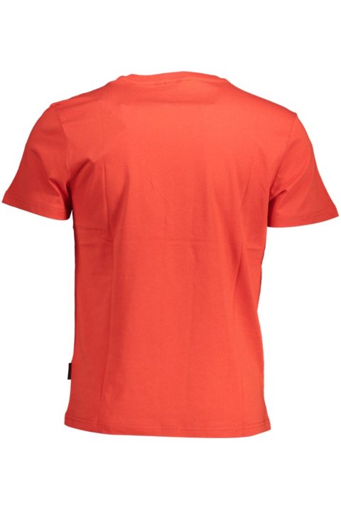 T-SHIRT MĘSKI Z KRÓTKIM RĘKAWEM NAPAPIJRI CZERWONY (Rosso) T-SHIRT MĘSKI Z KRÓTKIM RĘKAWEM NAPAPIJRI CZERWONY (Rosso)