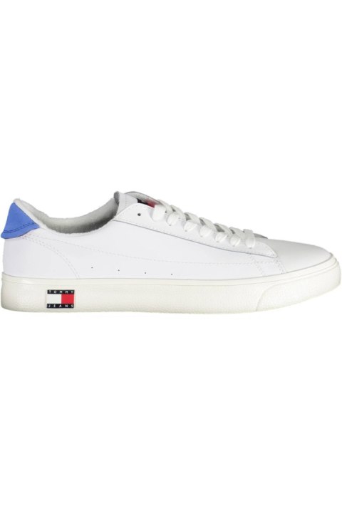 BIAŁE MĘSKIE BUTY SPORTOWE TOMMY HILFIGER (Bianco) BIAŁE MĘSKIE BUTY SPORTOWE TOMMY HILFIGER (Bianco)