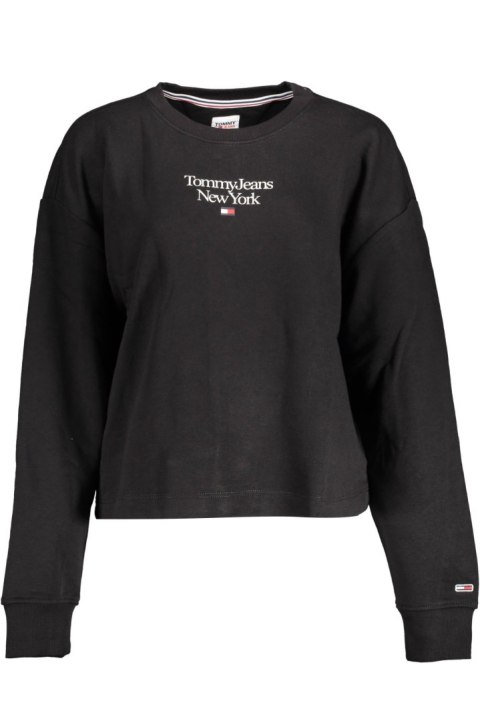 BLUZA TOMMY HILFIGER BEZ ZAMKA DAMSKA CZARNA (Nero) BLUZA TOMMY HILFIGER BEZ ZAMKA DAMSKA CZARNA (Nero)
