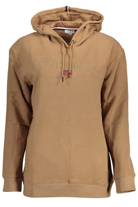 BLUZA US POLO BEZ ZAMKA DAMSKA BRĄZOWA (Marrone)