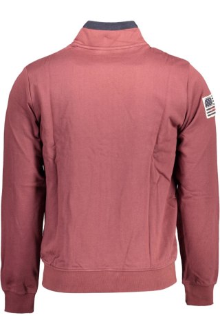 BLUZA US POLO Z ZAMKIEM FIOLETOWA MĘSKA (Viola)