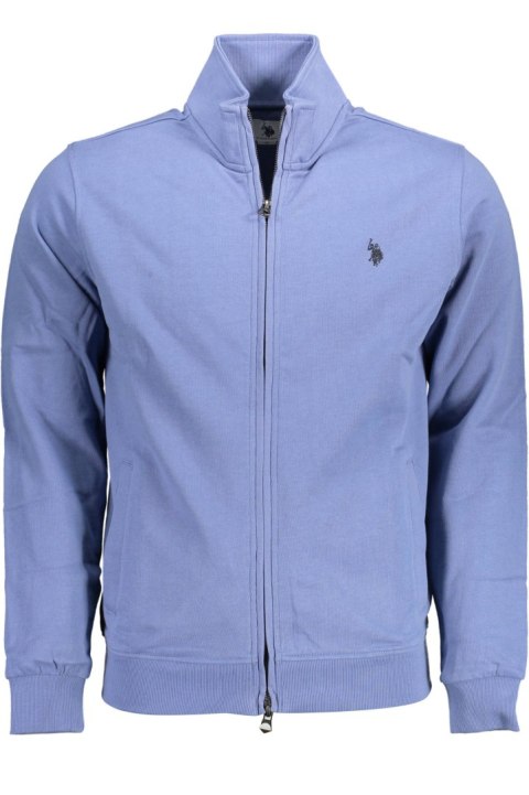 BLUZA US POLO Z ZAMKIEM NIEBIESKA MĘSKA (Blu)