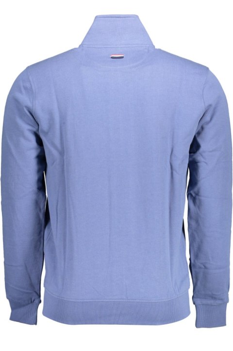 BLUZA US POLO Z ZAMKIEM NIEBIESKA MĘSKA (Blu)