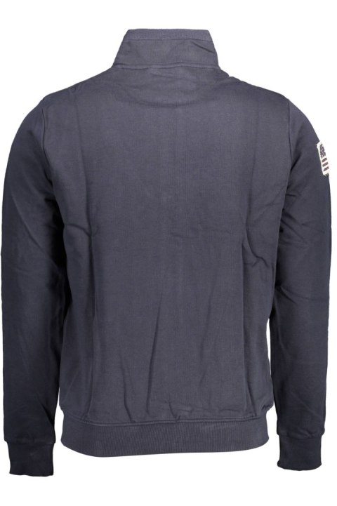 BLUZA US POLO Z ZAMKIEM NIEBIESKA MĘSKA (Blu) BLUZA US POLO Z ZAMKIEM NIEBIESKA MĘSKA (Blu)