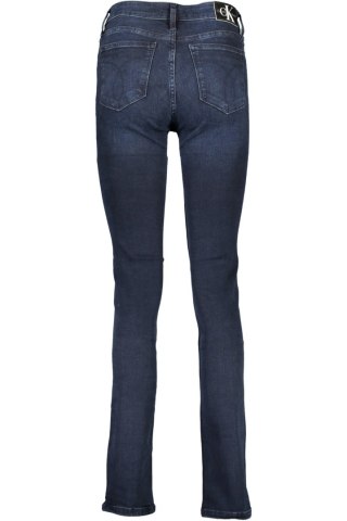 DAMSKIE JEANSY CALVIN KLEIN NIEBIESKIE (Blu)