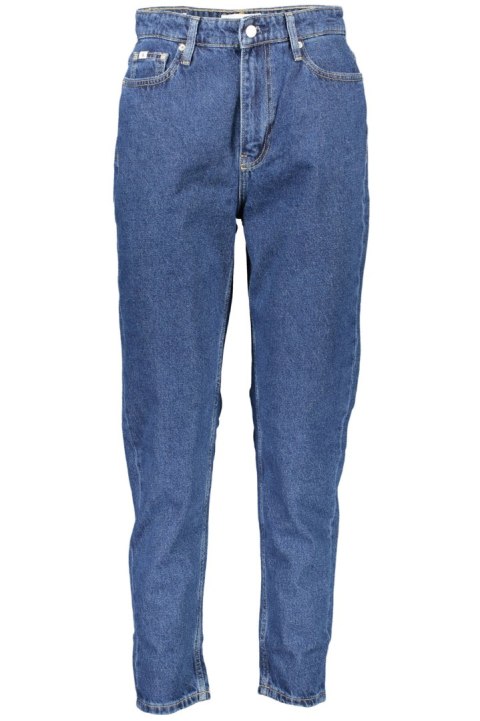 DAMSKIE JEANSY CALVIN KLEIN NIEBIESKIE (Blu)