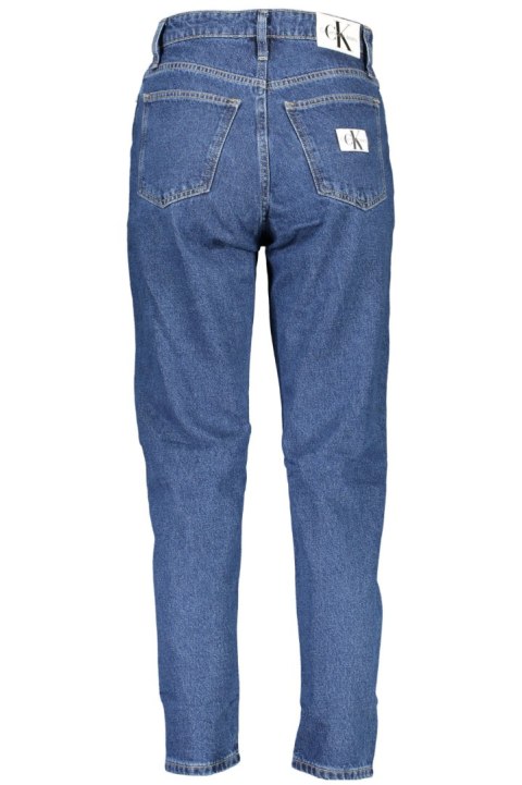 DAMSKIE JEANSY CALVIN KLEIN NIEBIESKIE (Blu)
