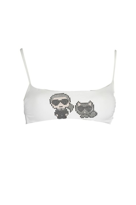 KARL LAGERFELD KĄPIELOWY TOP DAMSKI BIAŁY (Bianco) KARL LAGERFELD KĄPIELOWY TOP DAMSKI BIAŁY (Bianco)