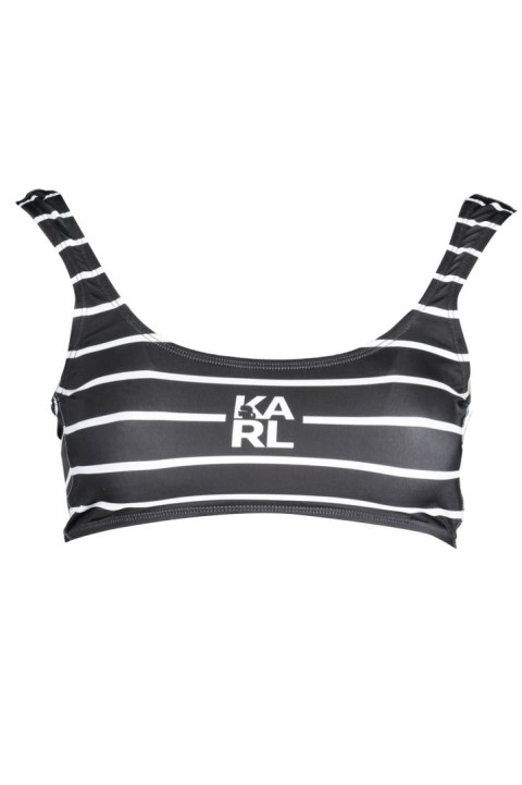 KARL LAGERFELD KOSTIUM KĄPIELOWY TOP DAMSKI CZARNY (Nero) KARL LAGERFELD KOSTIUM KĄPIELOWY TOP DAMSKI CZARNY (Nero)
