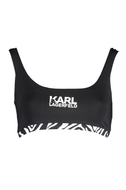 KARL LAGERFELD KOSTIUM KĄPIELOWY TOP DAMSKI CZARNY (Nero) KARL LAGERFELD KOSTIUM KĄPIELOWY TOP DAMSKI CZARNY (Nero)