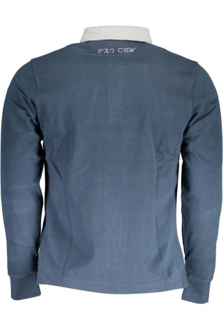 LA MARTINA POLO Z DŁUGIM RĘKAWEM MĘSKA NIEBIESKA (Blu)