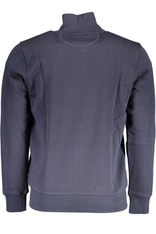 NIEBIESKA BLUZA MĘSKA Z ZASUWEM LA MARTINA (Blu)