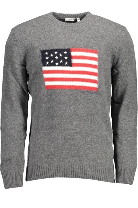SWETER POLO US GREY MAN (Grigio)