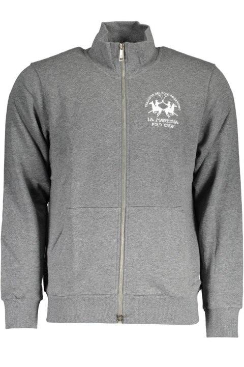 SZARA MĘSKA BLUZA ZAPIĘTA NA ZAMEK LA MARTINA (Grigio) SZARA MĘSKA BLUZA ZAPIĘTA NA ZAMEK LA MARTINA (Grigio)