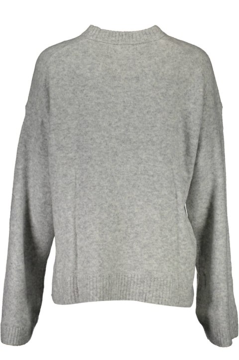 SZARY SWETER DAMSKI CALVIN KLEIN (Grigio) SZARY SWETER DAMSKI CALVIN KLEIN (Grigio)