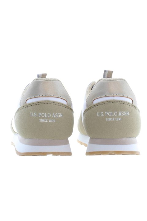 BEŻOWE BUTY SPORTOWE US POLO NAJLEPSZE CENY DZIEWCZĘCE (Beige)