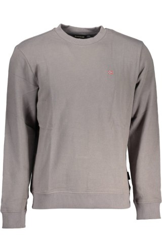 BLUZA NAPAPIJRI BEZ ZAMKA SZARA MĘSKA (Grigio)