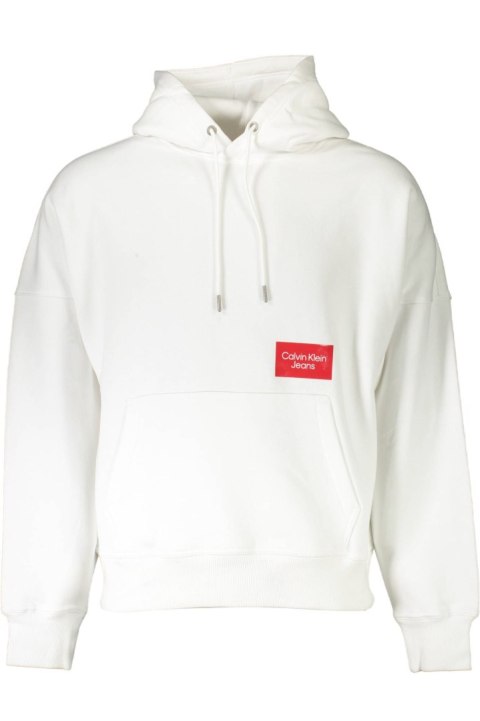 CALVIN KLEIN BIAŁA BLUZA MĘSKA BEZ ZAMKA (Bianco) CALVIN KLEIN BIAŁA BLUZA MĘSKA BEZ ZAMKA (Bianco)