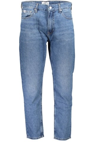 CALVIN KLEIN JEANS DENIM MĘSKI NIEBIESKI (Blu)