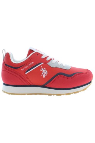 CZERWONE BUTY SPORTOWE US POLO NAJLEPSZE CENY DLA DZIECI (Rosso)