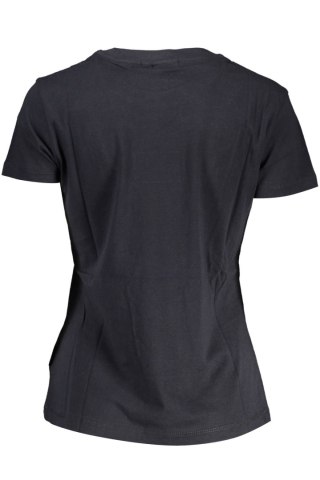 DAMSKI T-SHIRT Z KRÓTKIM RĘKAWEM NAPAPIJRI CZARNY (Nero)