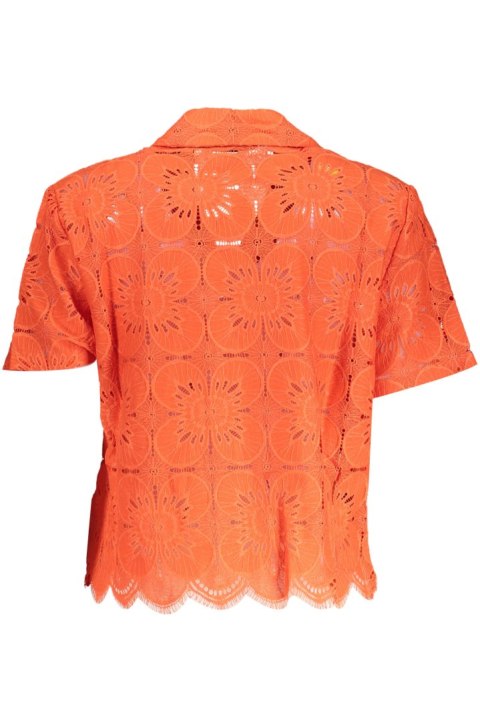 DESIGUAL POMARAŃCZOWA DAMSKA KOSZULA Z KRÓTKIM RĘKAWEM (Arancione) DESIGUAL POMARAŃCZOWA DAMSKA KOSZULA Z KRÓTKIM RĘKAWEM (Arancione)