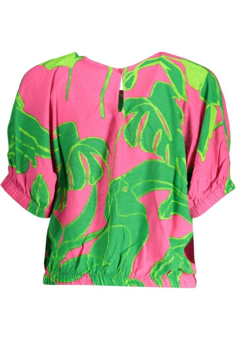 DESIGUAL RÓŻOWY T-SHIRT DAMSKI Z KRÓTKIM RĘKAWEM (Rosa) DESIGUAL RÓŻOWY T-SHIRT DAMSKI Z KRÓTKIM RĘKAWEM (Rosa)