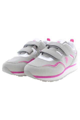 DZIEWCZĘCE BUTY SPORTOWE W NAJLEPSZEJ CENIE US POLO (Grigio)