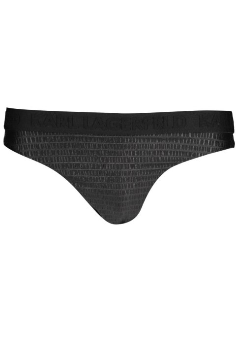 KOMBINEZON KĄPIELOWY KARL LAGERFELD BEACHWEAR DAMSKI DÓŁ CZARNY (Nero)