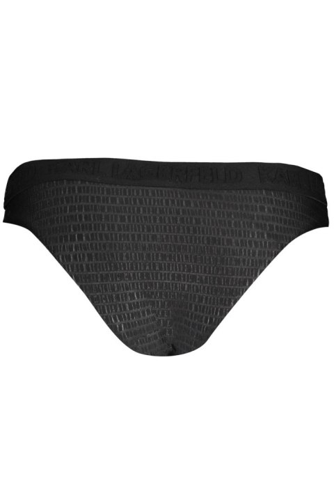KOMBINEZON KĄPIELOWY KARL LAGERFELD BEACHWEAR DAMSKI DÓŁ CZARNY (Nero)