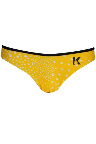 KOMBINEZON KĄPIELOWY KARL LAGERFELD BEACHWEAR DAMSKI DÓŁ ŻÓŁTY (Giallo)