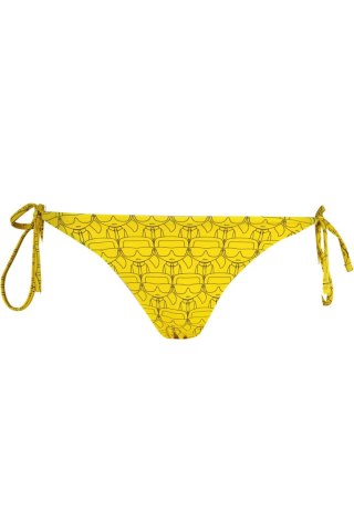 KOMBINEZON KĄPIELOWY KARL LAGERFELD BEACHWEAR DAMSKI DÓŁ ŻÓŁTY (Giallo)