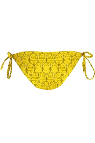 KOMBINEZON KĄPIELOWY KARL LAGERFELD BEACHWEAR DAMSKI DÓŁ ŻÓŁTY (Giallo)