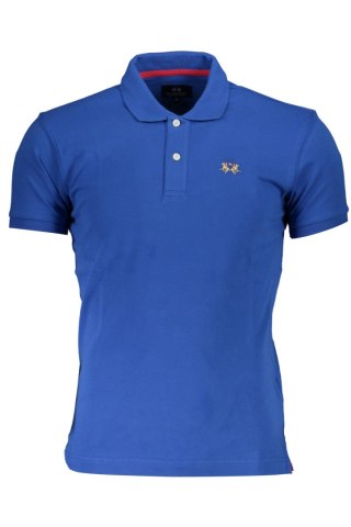 KOSZULKA POLO LA MARTINA Z KRÓTKIM RĘKAWEM NIEBIESKA (Blu)