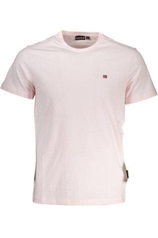 NAPAPIJRI RÓŻOWY MĘSKI T-SHIRT Z KRÓTKIM RĘKAWEM (Rosa)