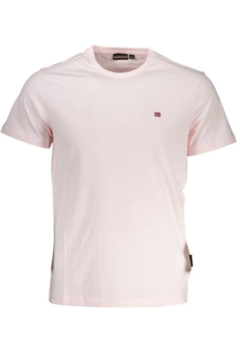 NAPAPIJRI RÓŻOWY MĘSKI T-SHIRT Z KRÓTKIM RĘKAWEM (Rosa) NAPAPIJRI RÓŻOWY MĘSKI T-SHIRT Z KRÓTKIM RĘKAWEM (Rosa)